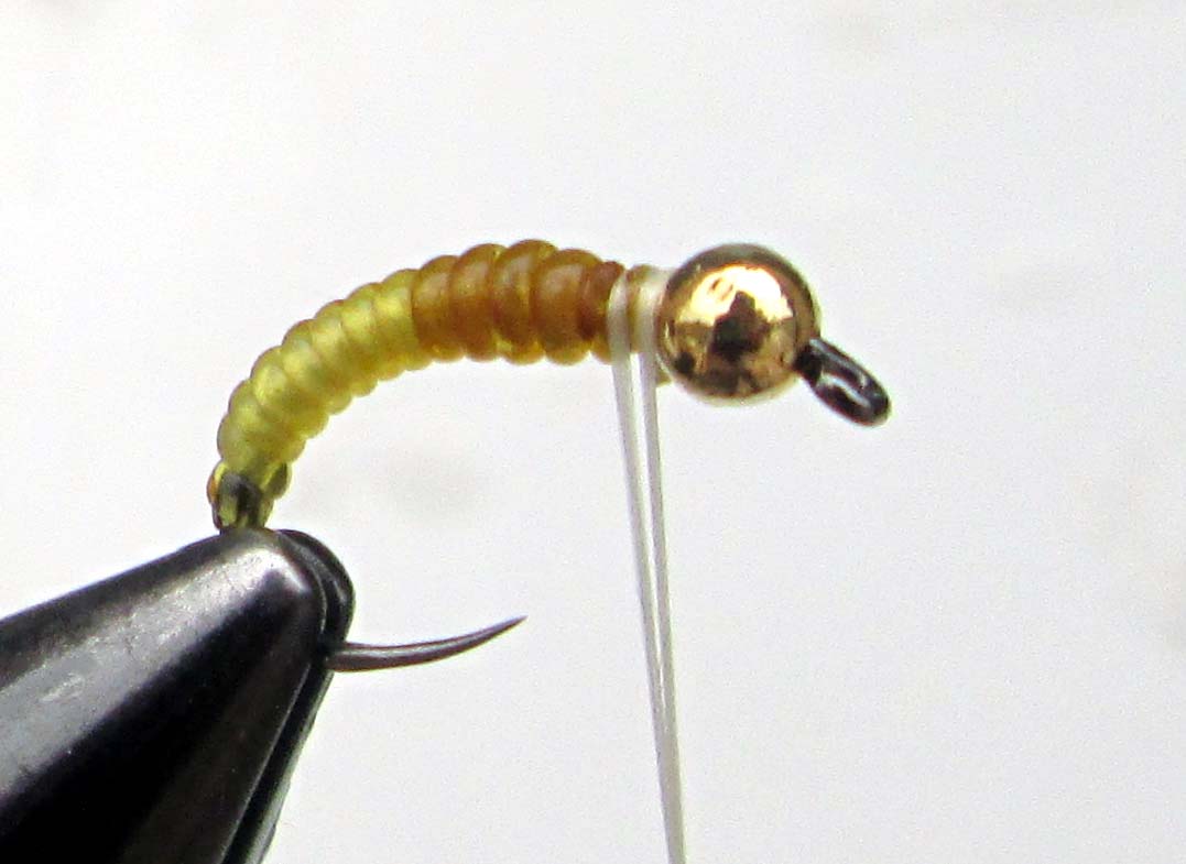 Pieza 25 Para Atar Moscas Ranuradas De Tungsteno De Con Cabeza De Ninfa - Foto 5