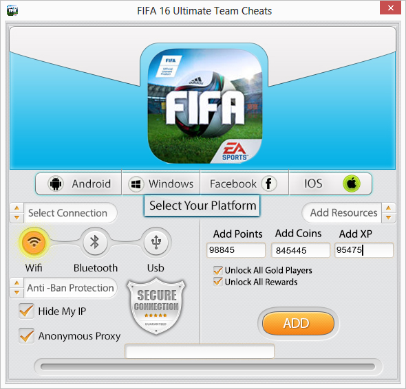 скачать fifa 16 ultimate team hack