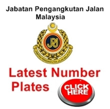 JPJ Latest Plate Number