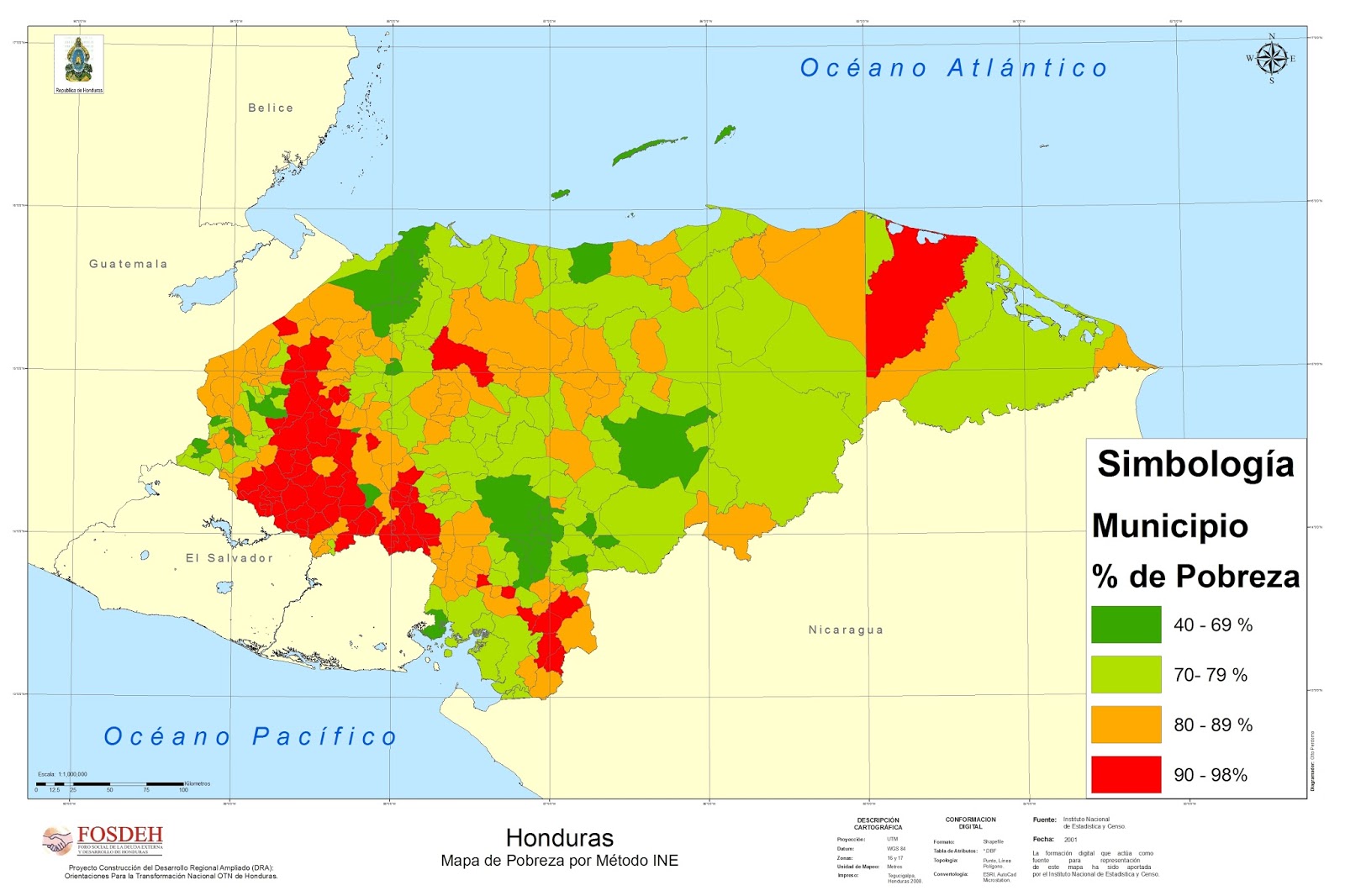 LA POBREZA POR REGIONES EN HONDURAS LA POBREZA POR REGIONES EN HONDURAS