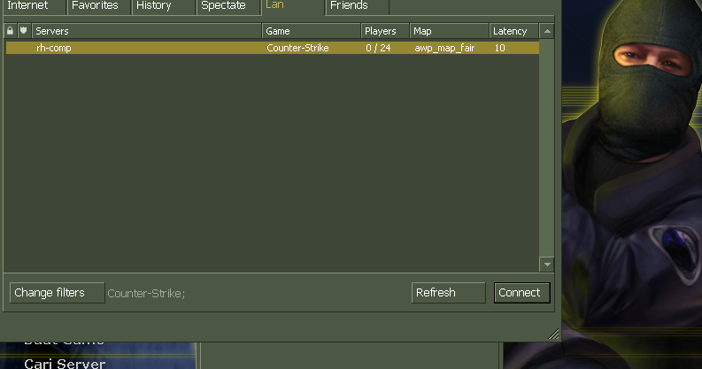 Cs servers status. Cs servers status