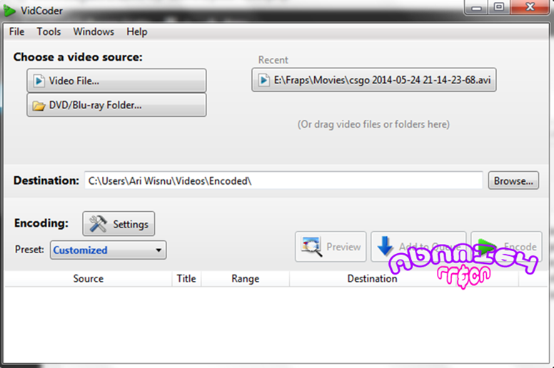 Vidcoder. Vidcoder