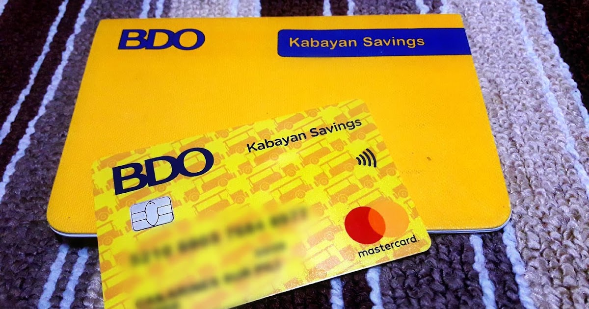 Announcement To all OFW with BDO kabayan savings account read this to