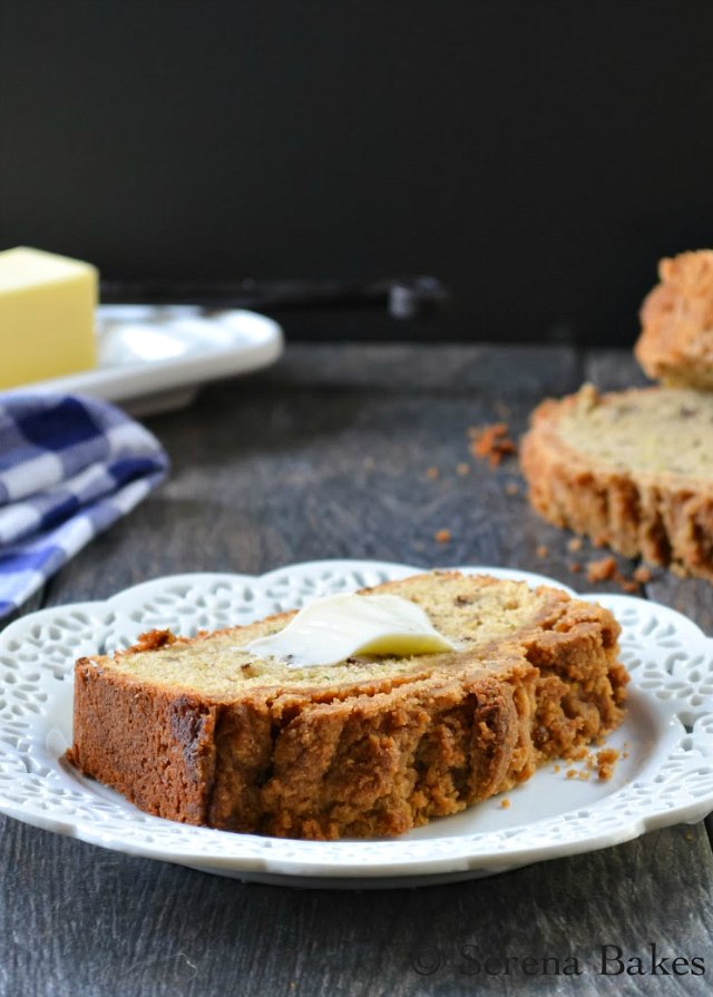 Zucchini Bread With Brown Sugar Crumb Serena Bakes Simply From Scratch