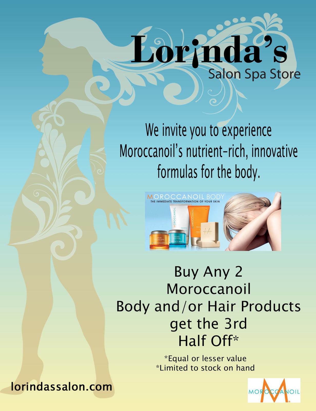 Lorinda's Salon Spa Store February 2013