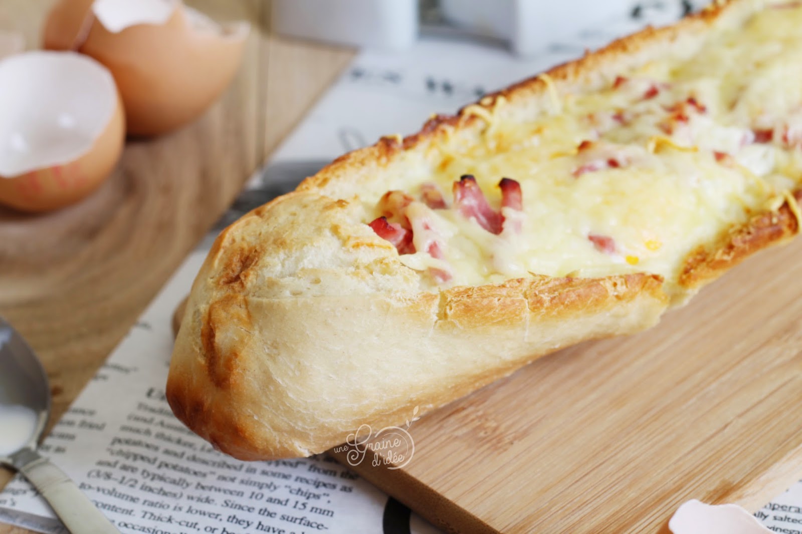 Egg Boat aux Allumettes de Jambon - Une Graine d'Idée