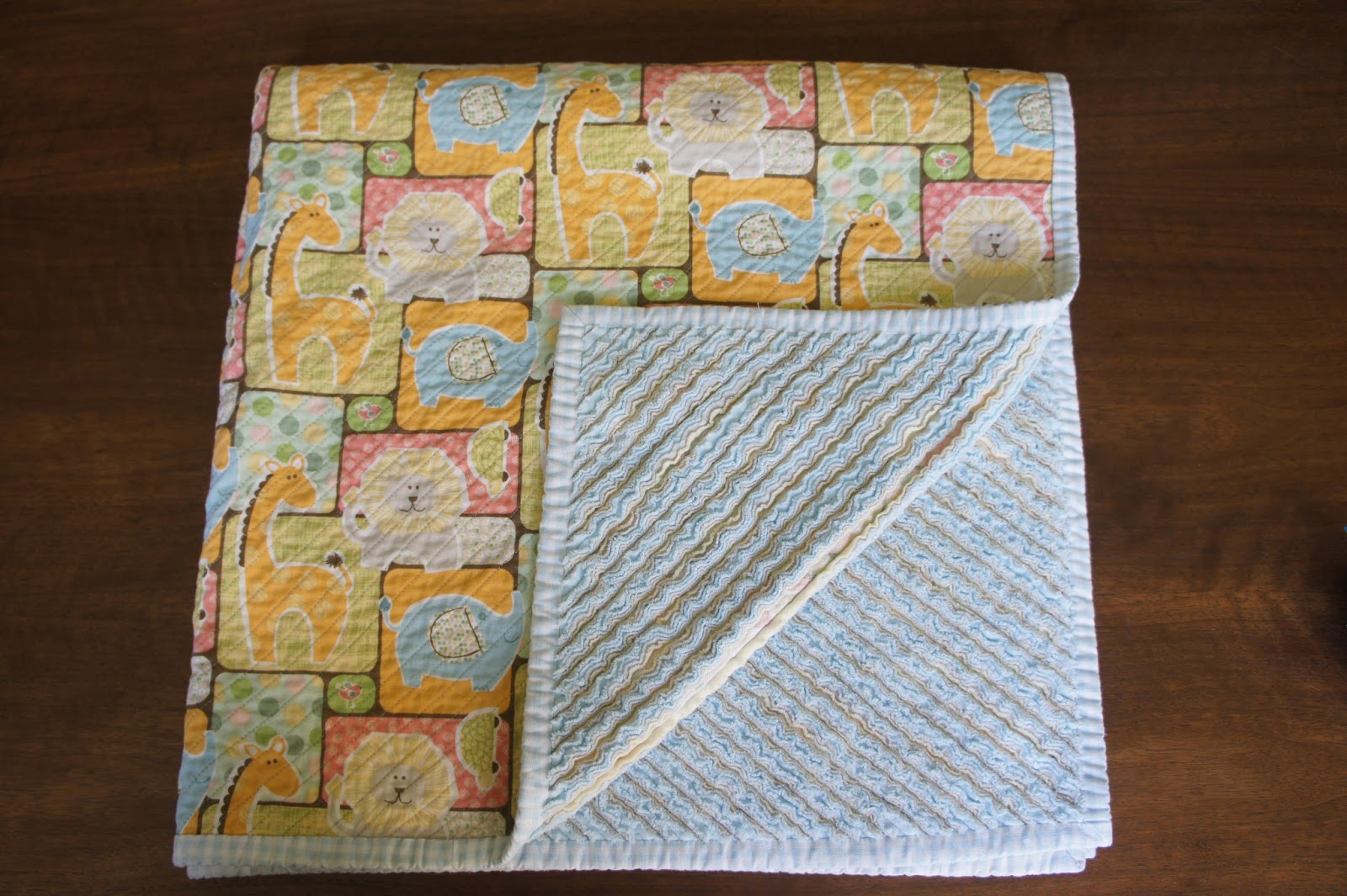 The Modern Housewife Chenille Baby Blanket