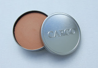 Cargo cosmetics bronzer light swatched