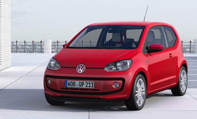 VW Up from the front