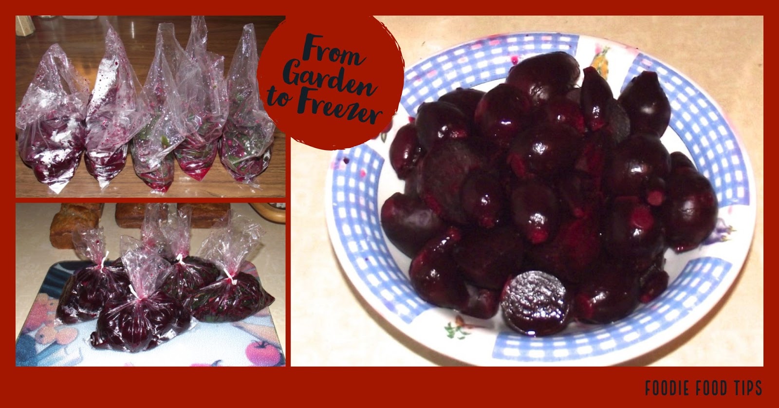 Blanching Beets and Top Greens for Freezing