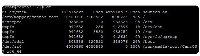 Checking Disk Space In Linux Using Command Line Geeksforgeeks