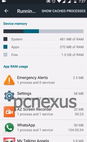 Hidden RAM Manager In Android 6.0 Marshmallow
