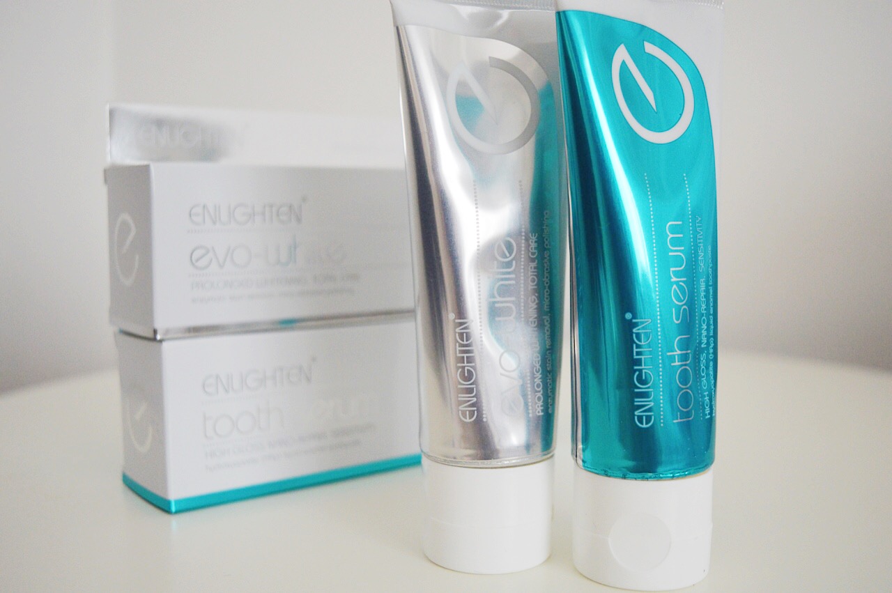 Enlighten Duo Care review, beauty bloggers, FashionFake, how to get white teeth