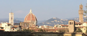 Brunelleschi's dome dominates the Florence skyline