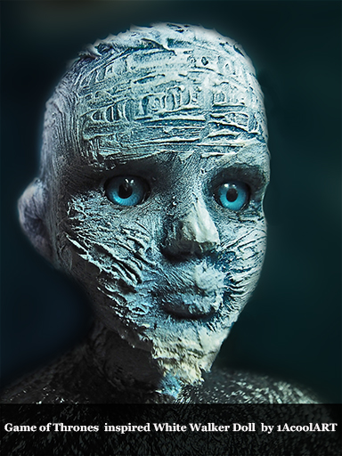 1acoolart Game Of Thrones Inspirierte White Walker Puppe