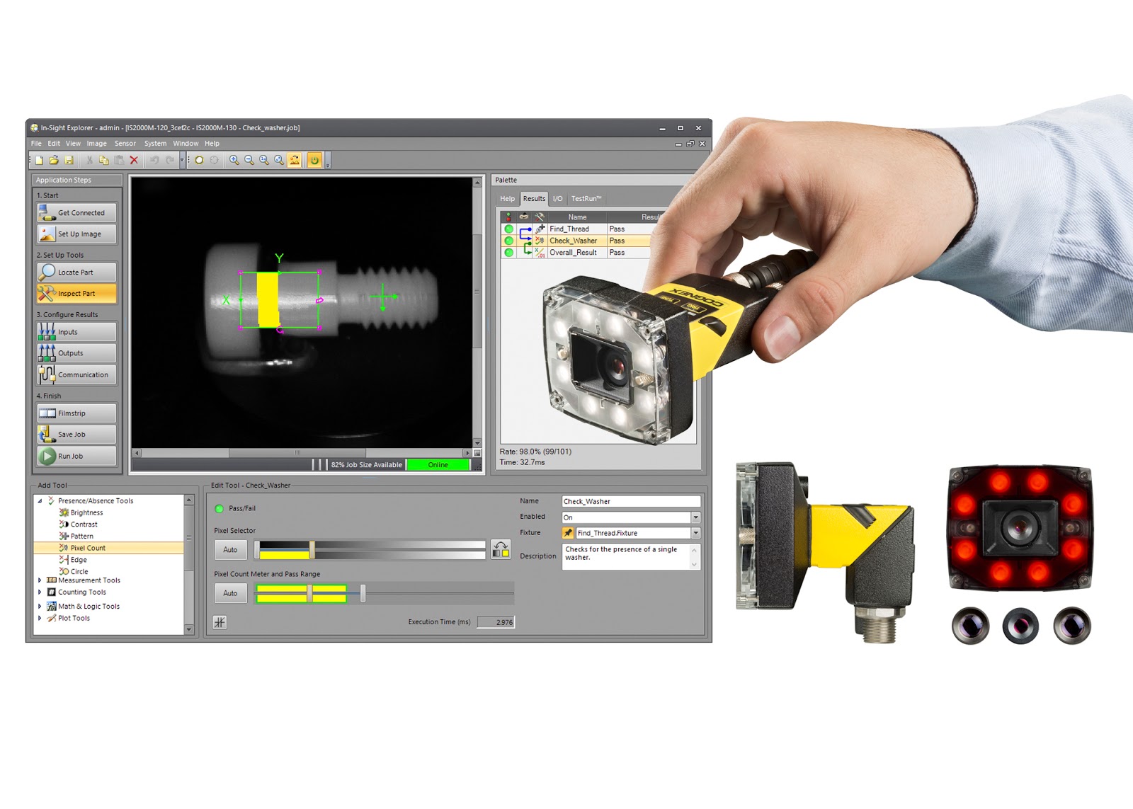 COGNEX INTRODUCES NEW VISION SENSOR POWERED BY IN-SIGHT