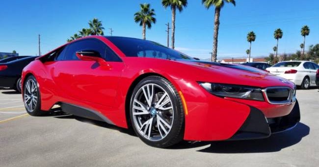 Bmw I8 Protonic Red Edition First Arrives And Shows Up At