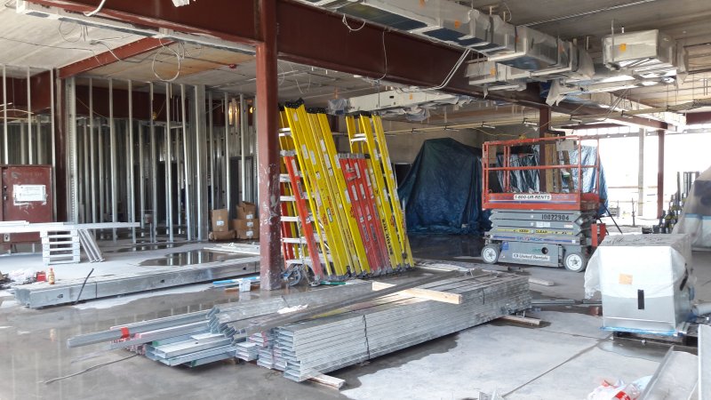 Main Lobby Under Construction Main Lobby Under Construction