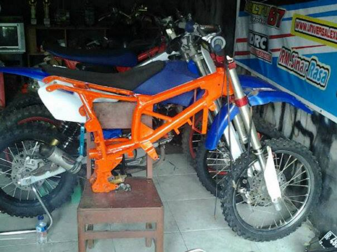 Rangka Jupiter Z Trail Pecinta Dunia Otomotif
