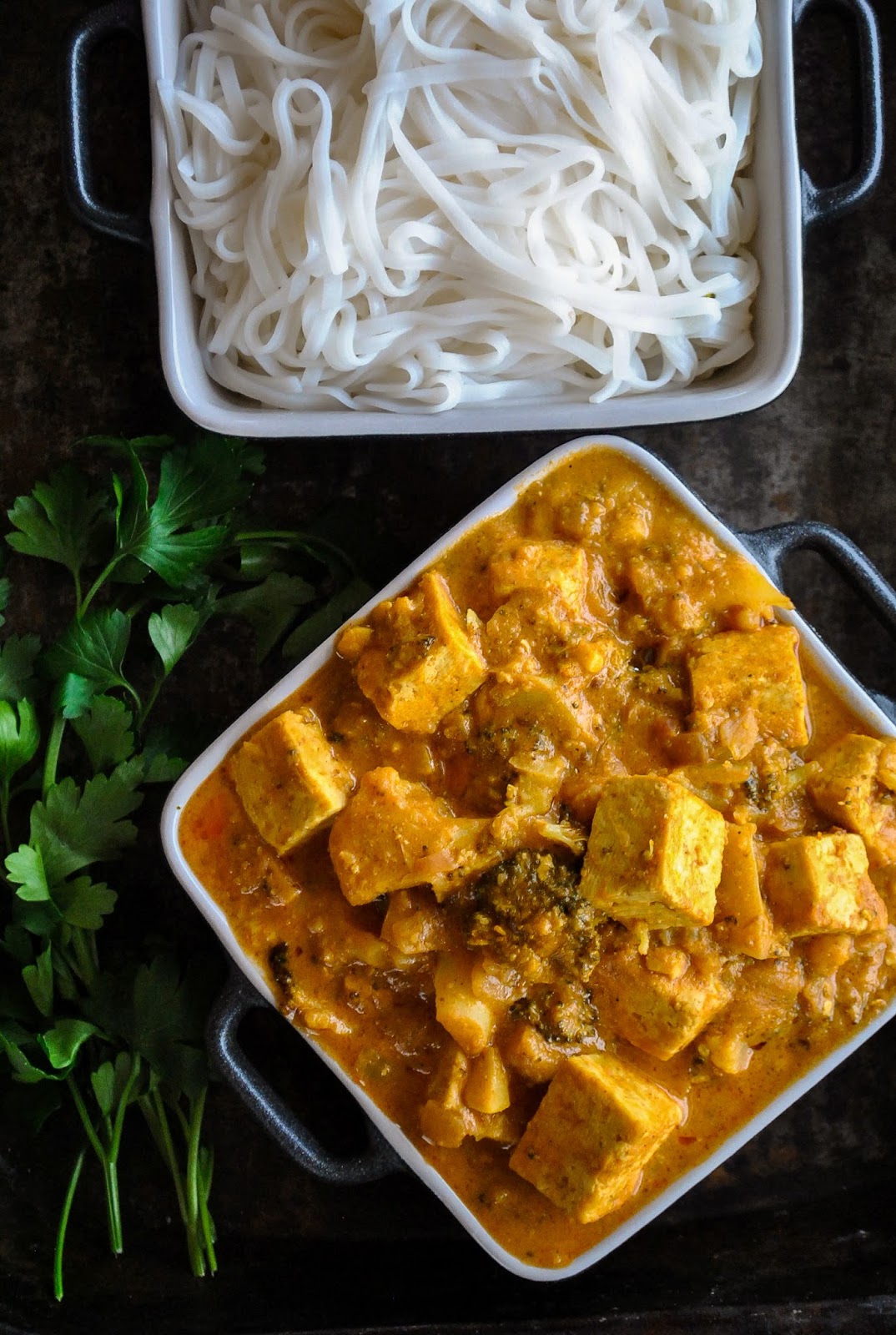 Tofu and peanut butter curry + video VeganSandra