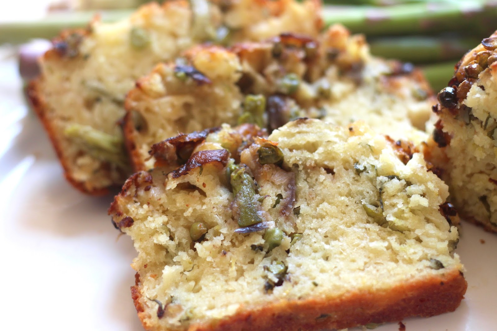 Spring Vegetable Parmesan Savory Loaf Cake Diary of a Mad Hausfrau