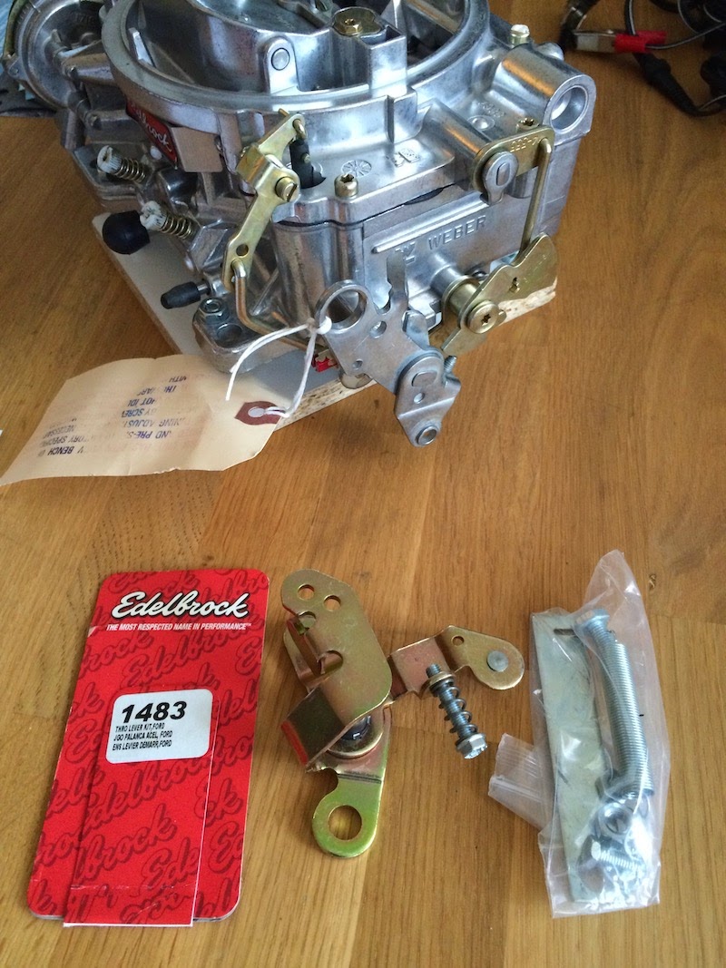 A '73 Florida 'stang in Amsterdam Edelbrock 1406 + 1483