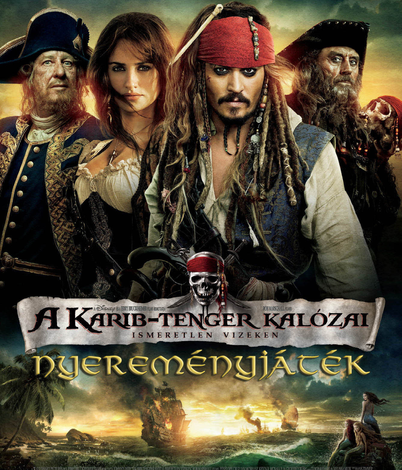 Online filmekRékaaa A karibtenger kalózaiIsmertelen vízeken 4