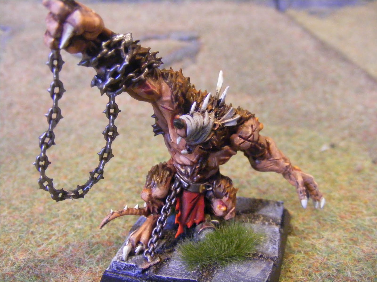 Fields of Blood: Conversions - Screaming Bell Rat Ogre