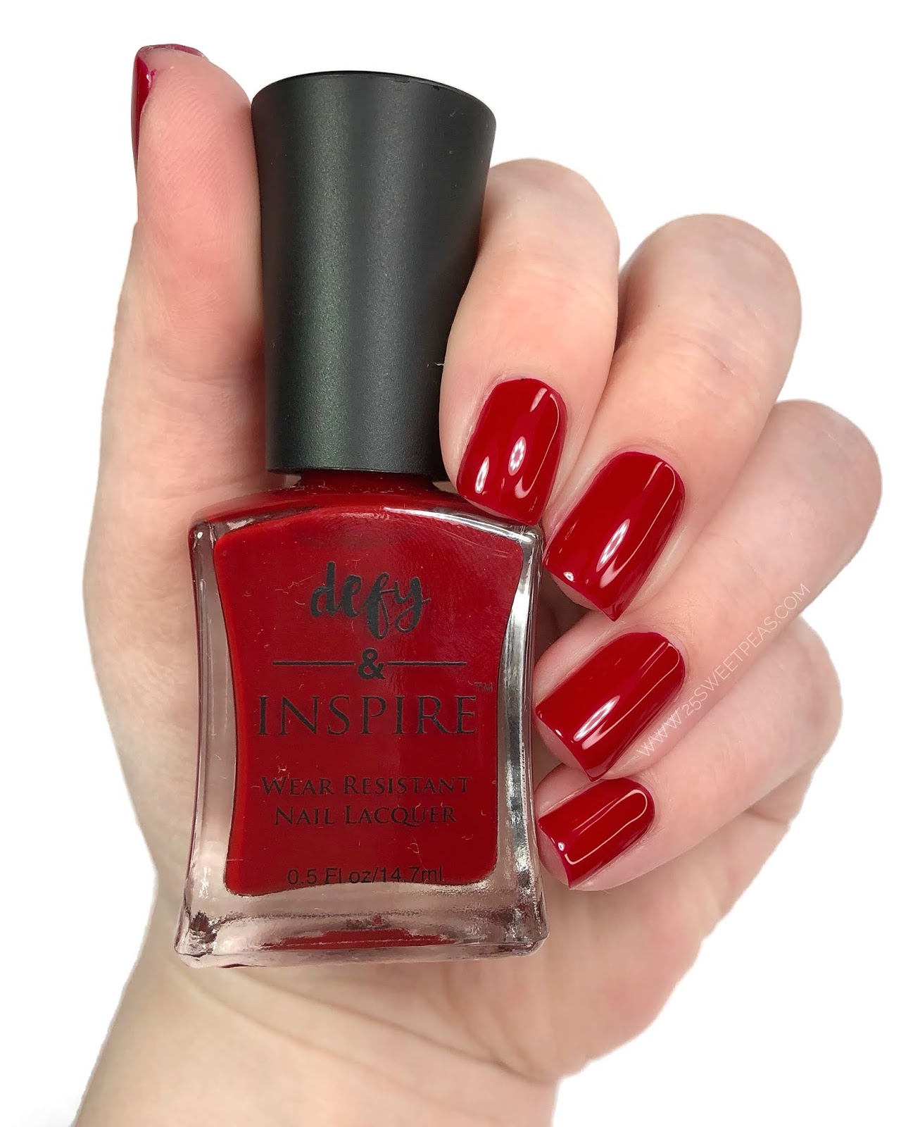 Defy & Inspire Nail Polish and Lipstick — 25 Sweetpeas