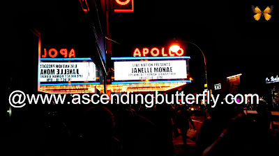Apollo Theatre New York City Janelle Monae Electric Tour #CoverMoment New York City