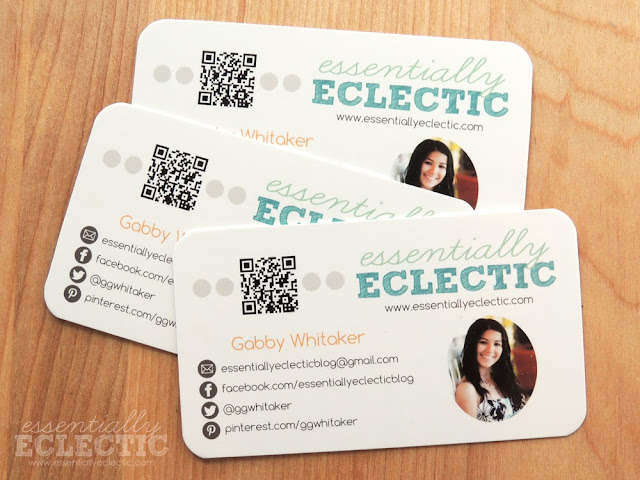 If you're thinking of turning your blog into a business, you'll need blog business cards. Here is how to make your own using Photoshop Elements! | Tips for new bloggers | Blogging tips | Mompreneur | WAHM | Mom Makes Joy