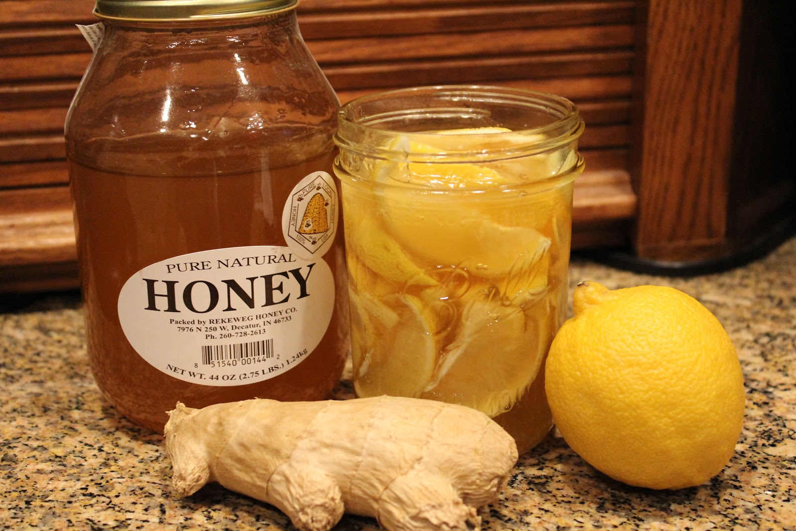 It's Time to GREEN! Honey Lemon Ginger Sore Throat Mix