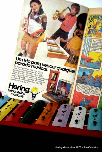 Antigos Brinquedos Musicais Hering