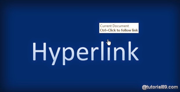 Cara mudah membuat hyperlink di word