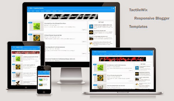 TactileWix Responsive Blogger Template