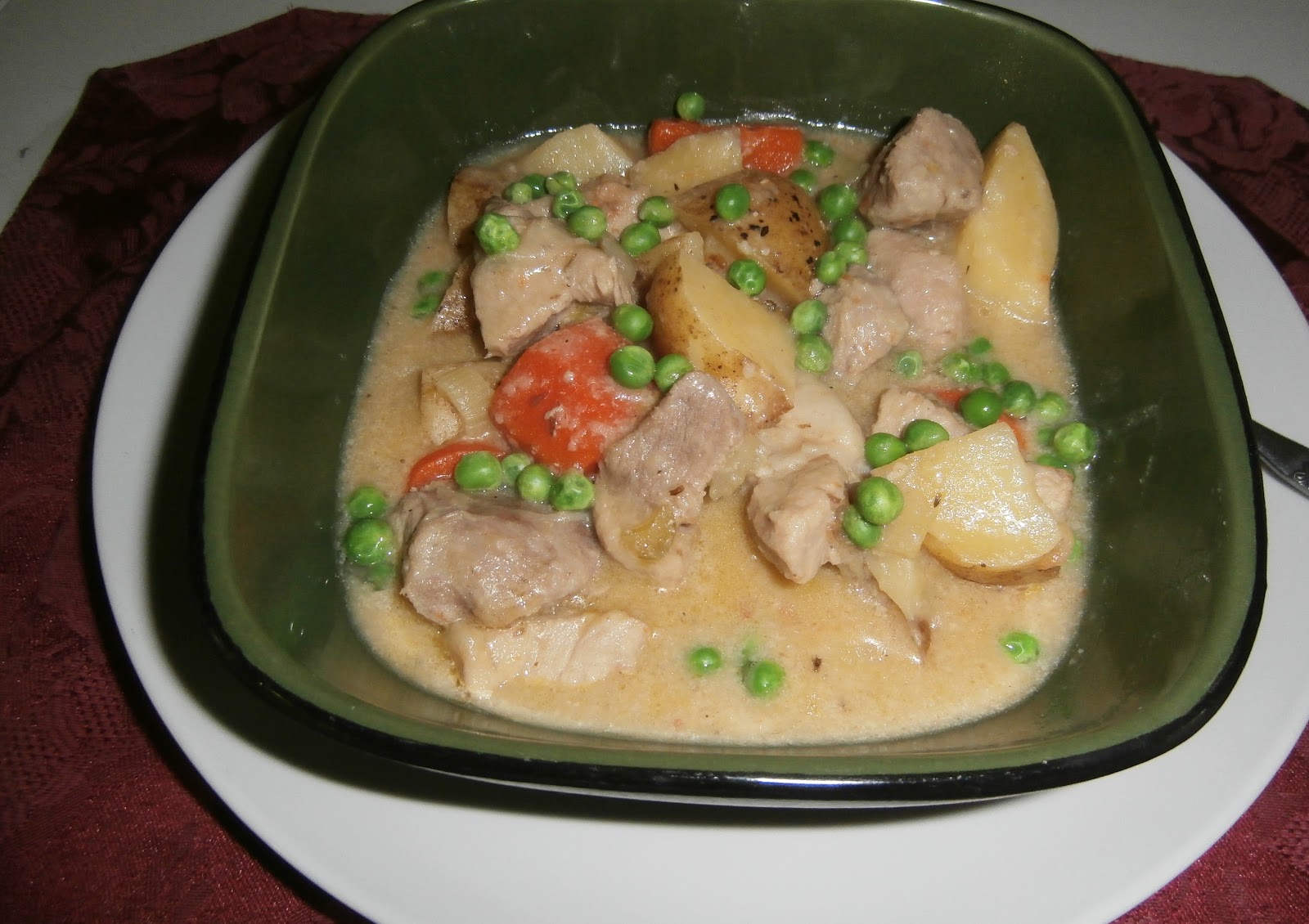 Everything Susan Pork Stew with Cream of Mushroom Soup