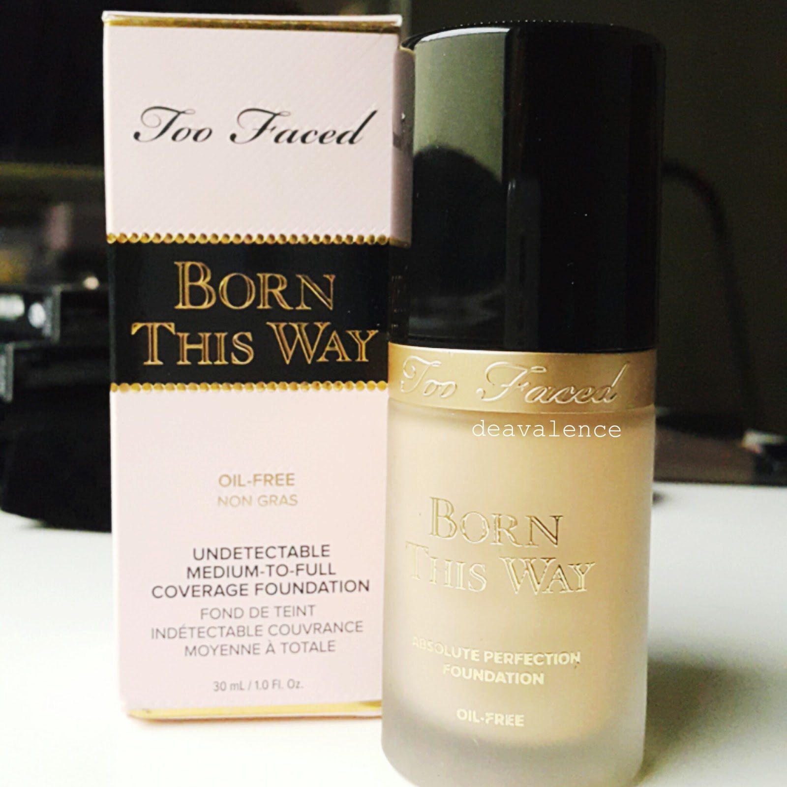 deavalence: Too Faced Born This Way Foundation