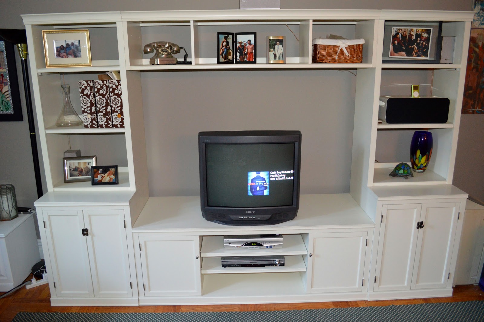 Ditmas Park Spring Moving Sale Pottery Barn Logan Media Hutch in