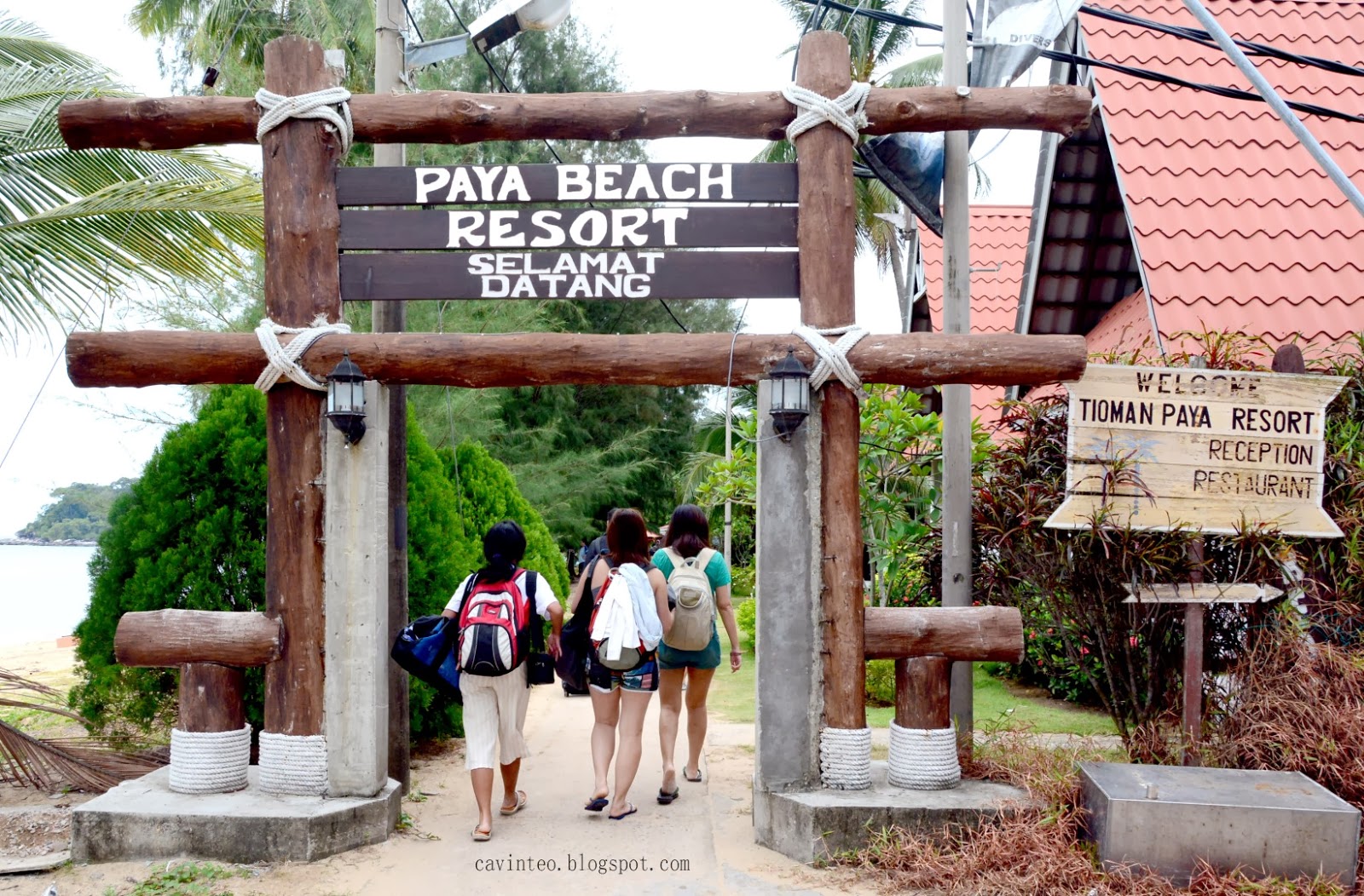 Entree Kibbles Paya Beach Resort The Review Kampong Paya Tioman Island Malaysia