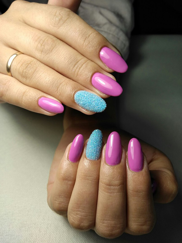 маникюр титановое покрытие