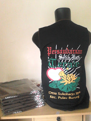 Kaos Persaudaraan Setia Hati Terate Kaos Persaudaraan Setia Hati Terate