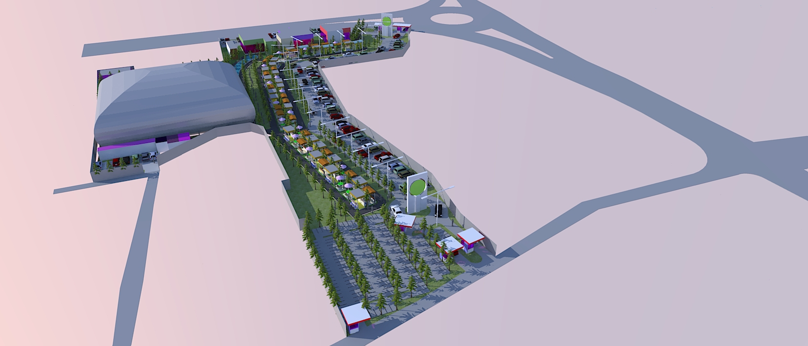 Site Plan Sport Center Jasa Pembuatan Site Plan