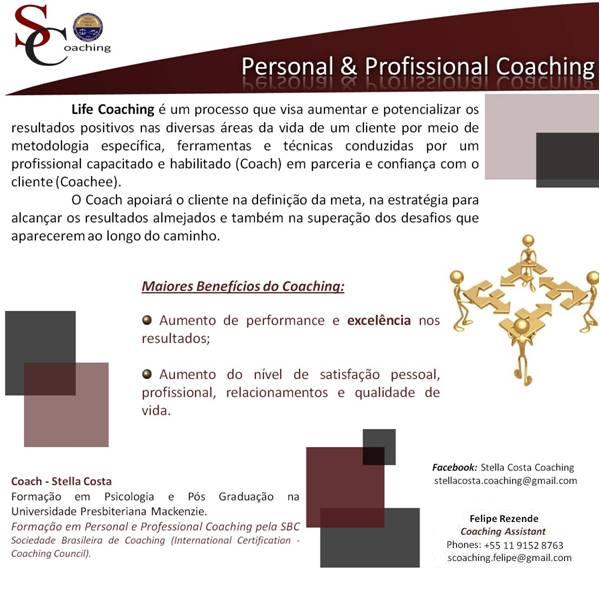SC COACHING: A SC Coaching foi feita para você!