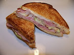 Ham-Muenster Grilled Cheese