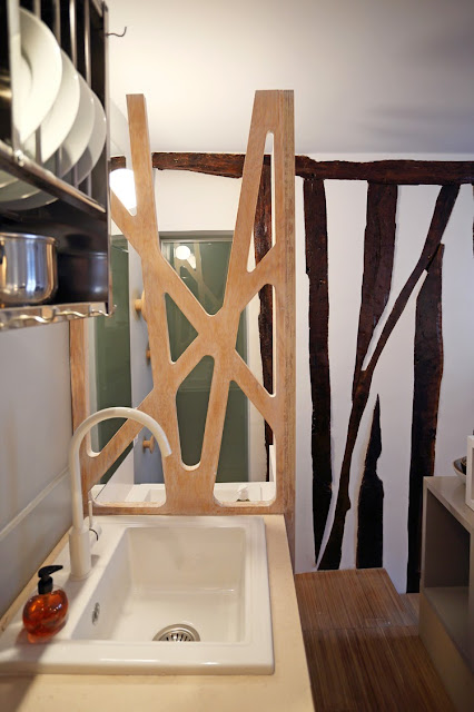 Kitnet ou quitinete de 12m² decorada. Blog Achados de Decoração Kitnet ou quitinete de 12m² decorada. Blog Achados de Decoração