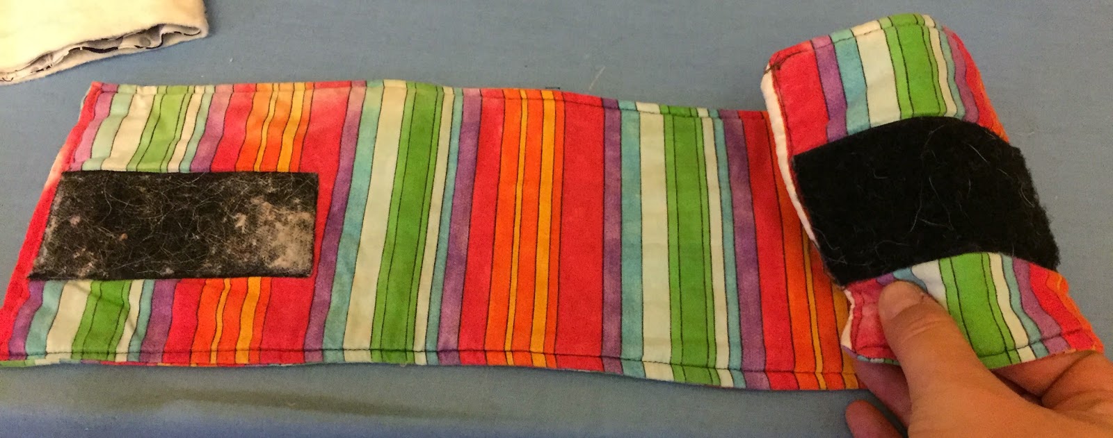 Southern Fried Pugs Bellyband tutorial