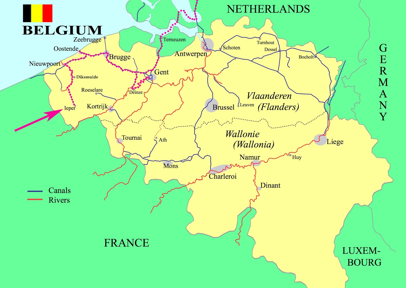 Оранжевая карта в бельгии