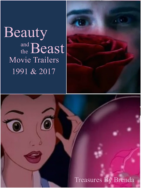 Beauty and the Beast Movie Trailers 1991 & 2017