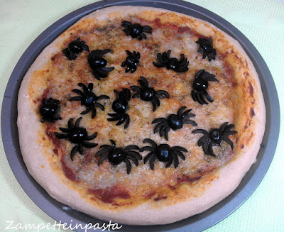 Pizza Halloween - Ricetta per Halloween