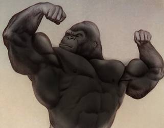 Funny+gorilla+flexing+biceps.jpg